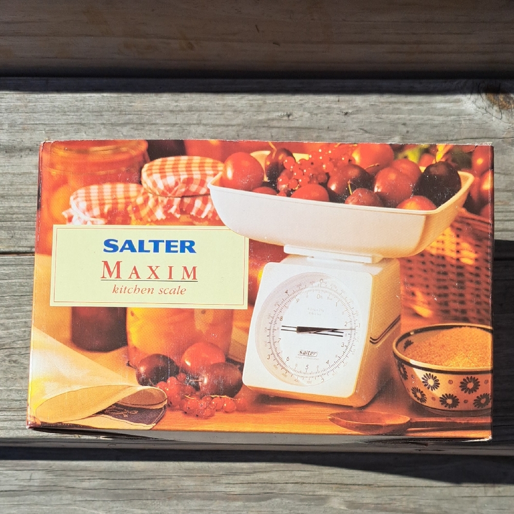 Salter Maxim Kitchen Scale New